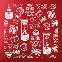 Britská pošta ikony