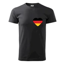 Germany love prso - Nemecká vlajka