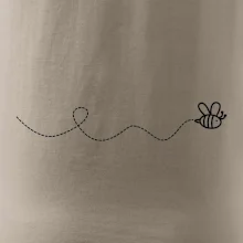 Dráha letu včely - vlnovka