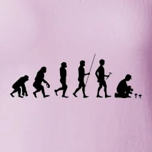 Evolúcia hubár muž