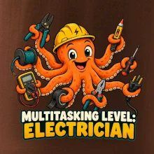 Chobotnice elektrikář multitasking