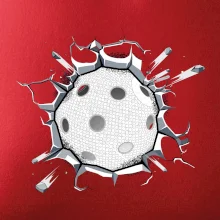 Florbal lopta v triku