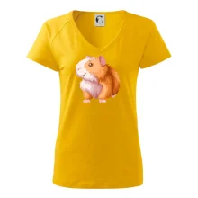 Morča - kreslené, bielo oranžové