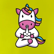 Yoga fučiaci jednorožec