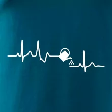 EKG záhrada - kanva EKG záhrada - kanva