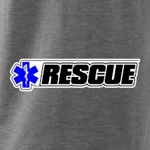 Záchranár rescue kríž modrý Záchranár rescue kríž modrý