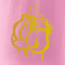 Box rukavice - zlatá potlač Box rukavice - zlatá potlač