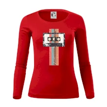 Retro kazeta - pruhy