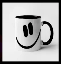 Emoji bez obrysu - usmev