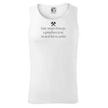 Hajer vengle drancuje a gnojočkum pluje bo se přidoł na zymba