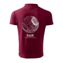 Plechý - vrstevnice v kruhu