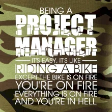 Being A Project Manager - bike