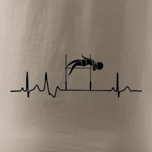 EKG skok do výšky EKG skok do výšky