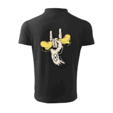 Rocková ruka kosť a oko