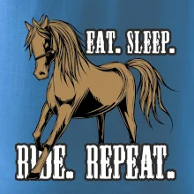 Eat Sleep Ride Repeat Western