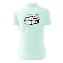 Knihy čiernobiele na sebe