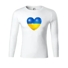 Ukrajina srdce vlajka Ukrajina srdce vlajka