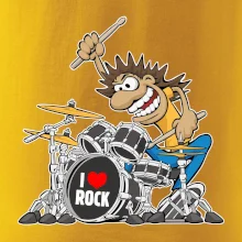 I love rock bubeník