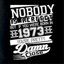 Nobody is perfect - 1973