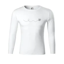 Dráha letu včely - vlnovka Dráha letu včely - vlnovka