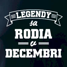 Legendy sa rodia v decembri