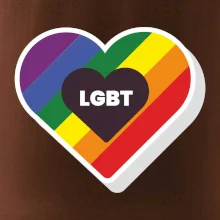 LGBT srdce dúhové