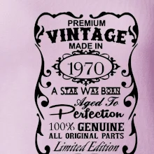 Vintage Etiketa - 1970