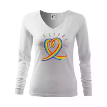 Srdce pride dúha kreslená Srdce pride dúha kreslená