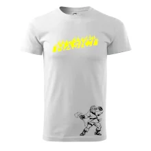 Hasič stojaci - nápis hasiči - Veľký nápis na chrbte