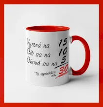 Vyzerá, cíti sa, chová sa - 30 rokov