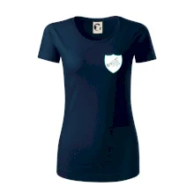 Zúbok na prsníku - zrkadlo