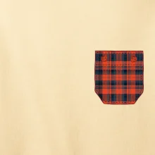 Flanelové triko červené