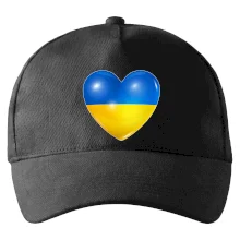 Ukrajina srdce vlajka Ukrajina srdce vlajka