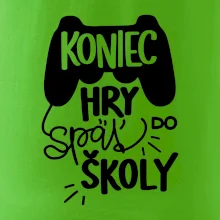 Koniec hry, späť do školy