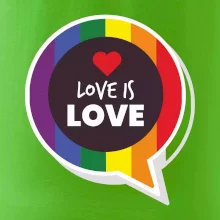 Love is love bublina