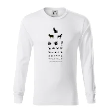 Očný test zvieratká Očný test zvieratká