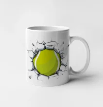 Tenisová loptička v triku