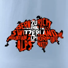Mapy - názvy miest - Švajčiarsko