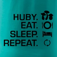 Huby Eat Sleep Repeat Huby Eat Sleep Repeat