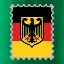 Nemecká známka - vlajka