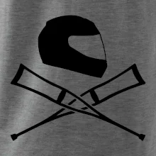 Cestná helma / barle