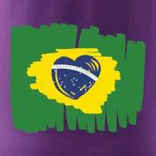 Brazília vlajka srdca