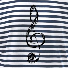 Husľový kľúč kreslený Husľový kľúč kreslený