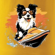 Border Kólia na vodnom skútri