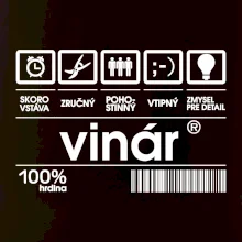 Čiarový kód - vinár