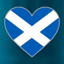 Škótske srdce na prsník