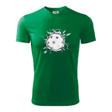 Florbal lopta v triku Florbal lopta v triku