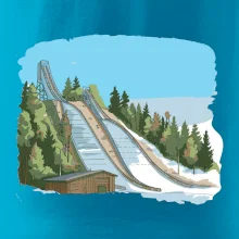 Obrázok skokanských mostíkov