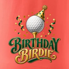 Narozeninové birdie s golfovým míčkem