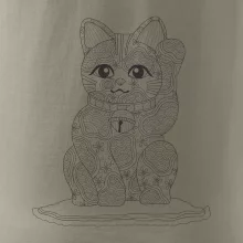 Mačka mávajúca mandala